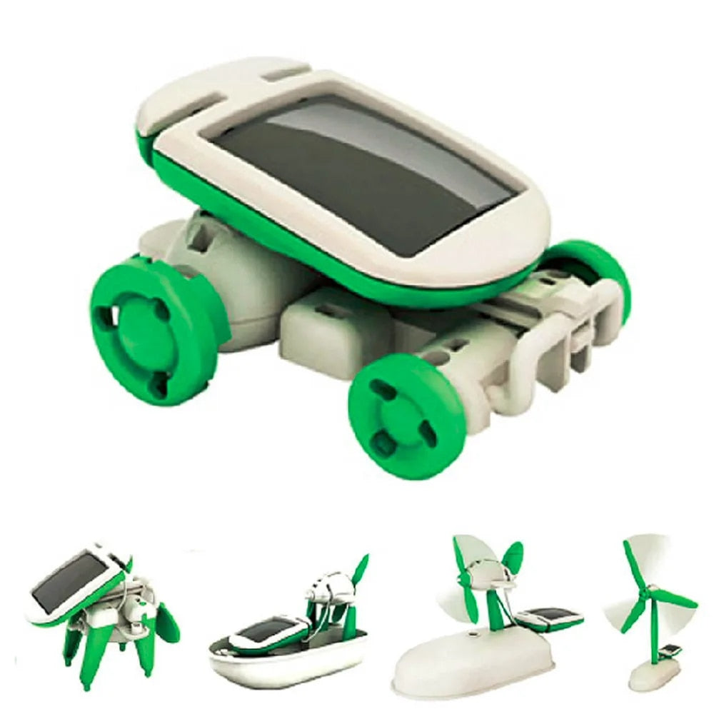 Robot Solar Juguete Educativo Kit 6 en 1 🤖