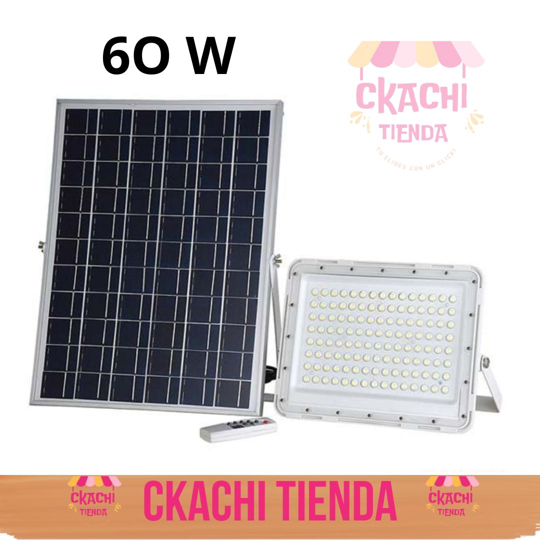 Panel Solar Exteriores-Interiores 60 W 🌞