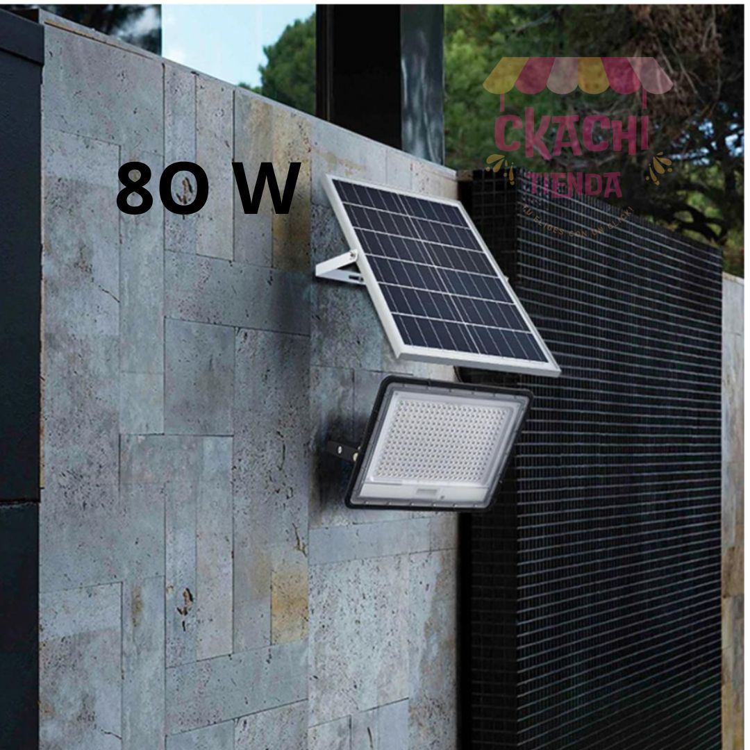 Panel Solar Exteriores-Interiores 80 W 🌞