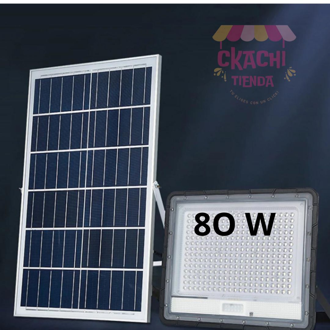 Panel Solar Exteriores-Interiores 80 W 🌞