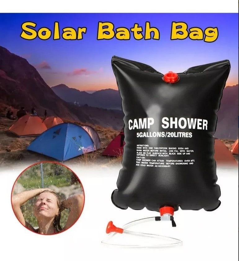 Ducha Portátil Solar Camping Playa 20 L 🛁