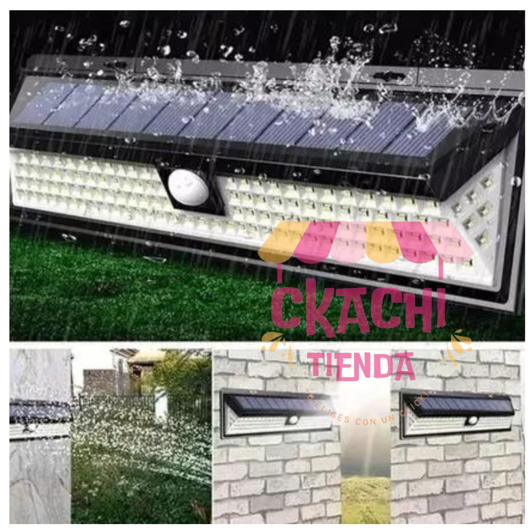 Lámpara Ancha de Pared LED Solar ☀️