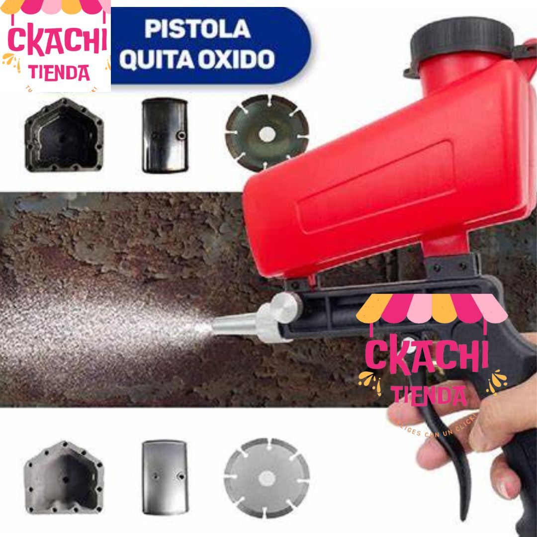 Pistola de Arena Removedor de Oxido 🔫