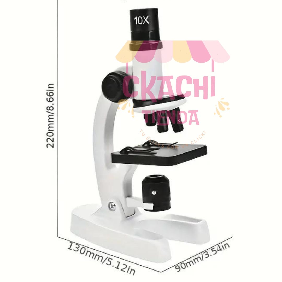 Kit Microscopio Compuesto Infantil 🔬🦠