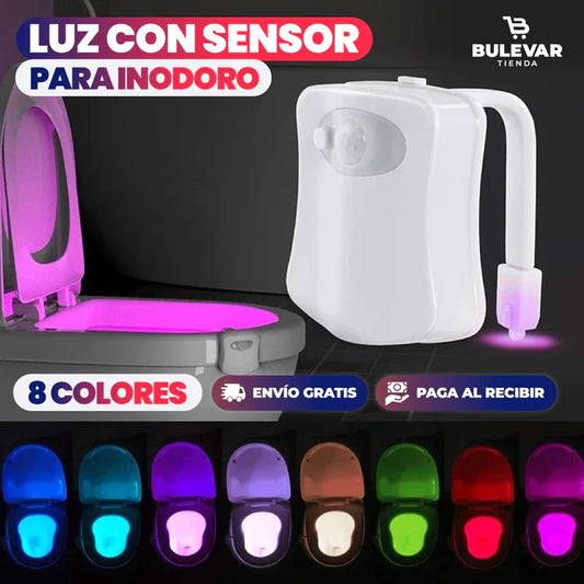 Luz con Sensor para Inodoro! 🚽✨