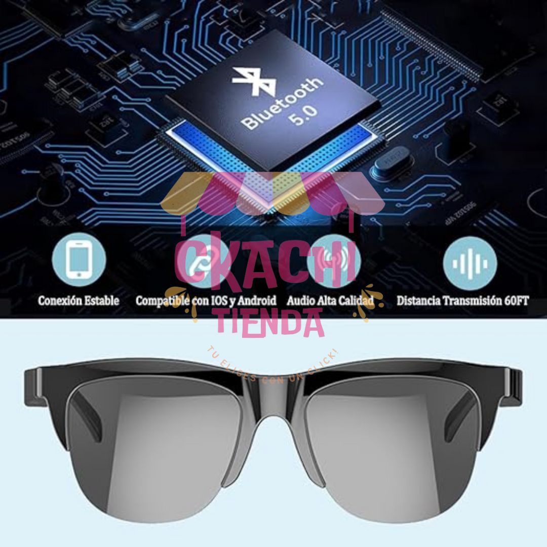 Gafas Inteligentes Bluetooth Micrófono 😎