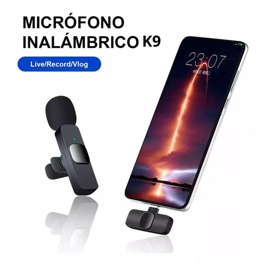 Micrófono Inalámbrico Solapa UsB 🎤