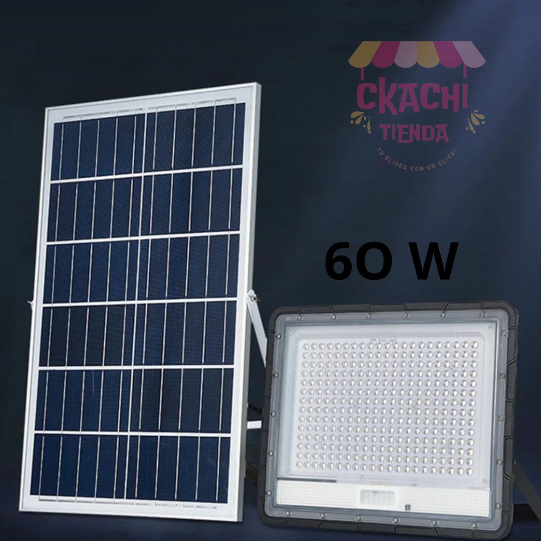 Panel Solar Exteriores-Interiores 60 W 🌞