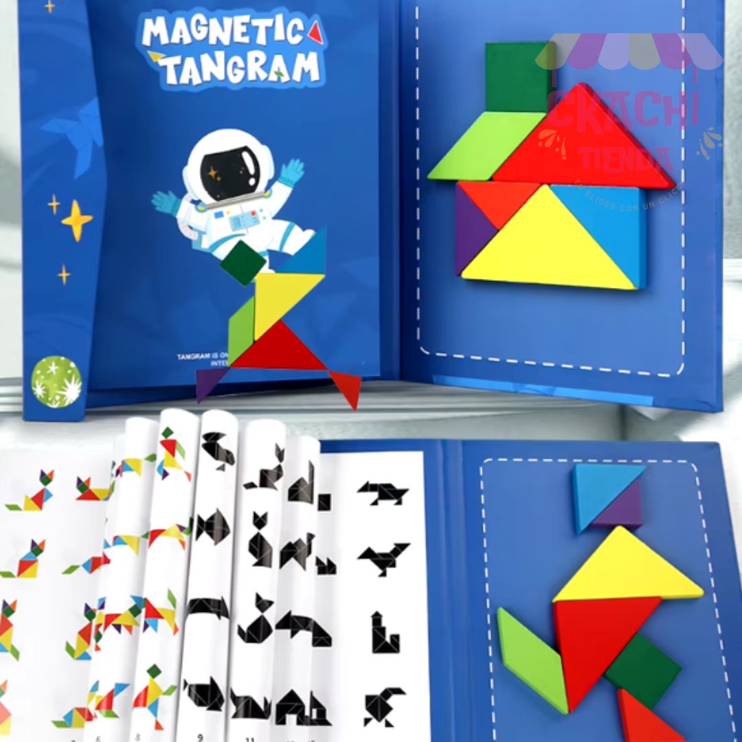 Libro Montessori Imantado Rompecabezas 🧩🧩