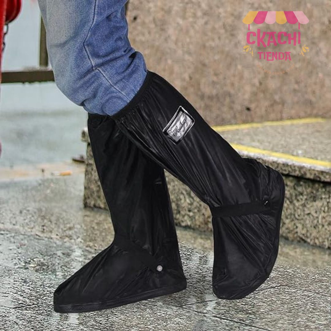 Cubrecalzado Impermeable con Suela Unisex! 🌧️👞