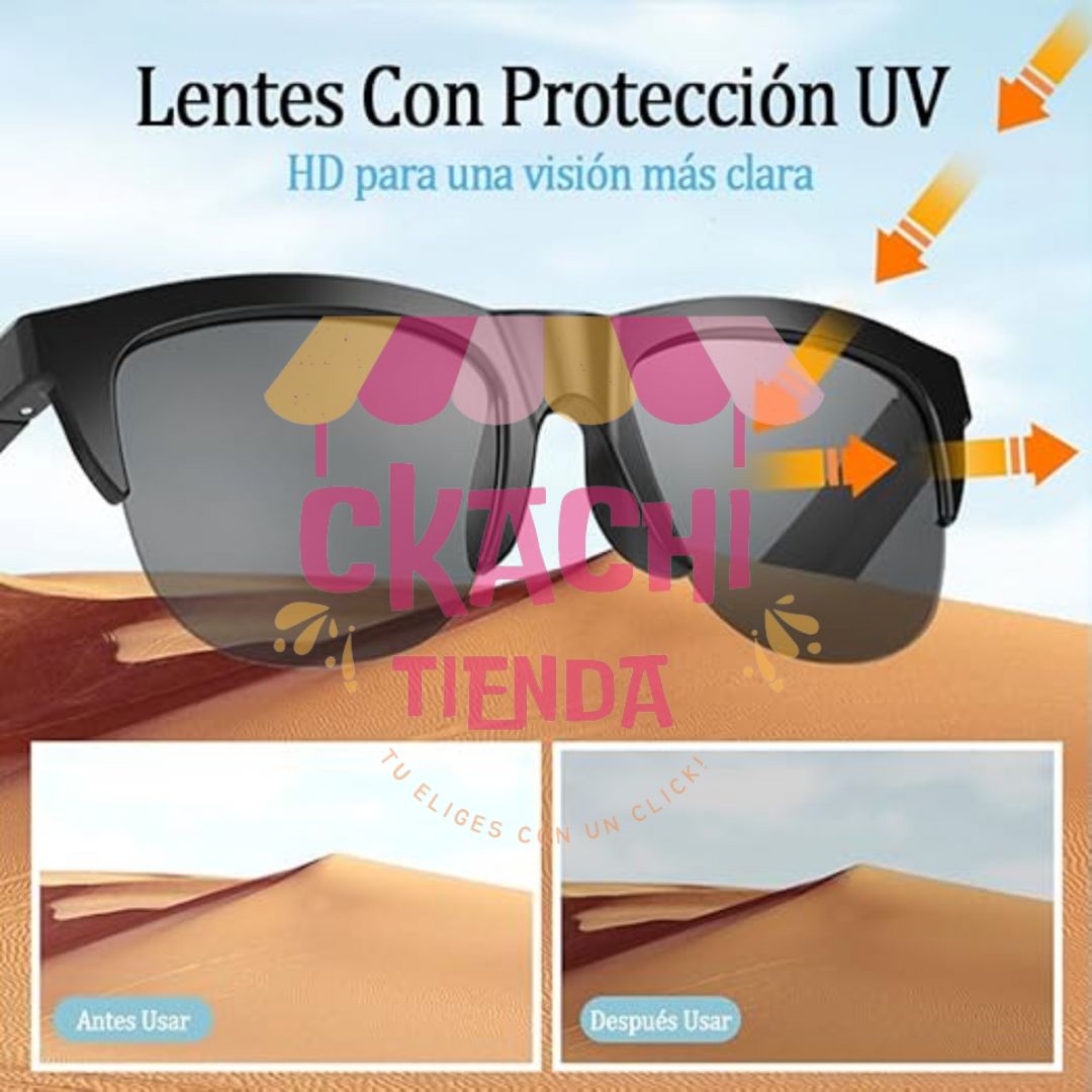 Gafas Inteligentes Bluetooth Micrófono 😎