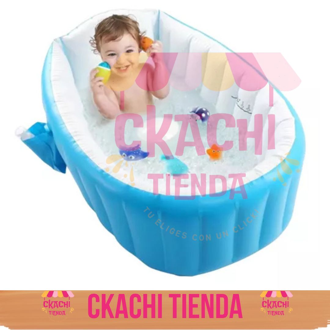 Bañera Inflable para Bebé 🤱🏽🧑🏽‍🍼🛁