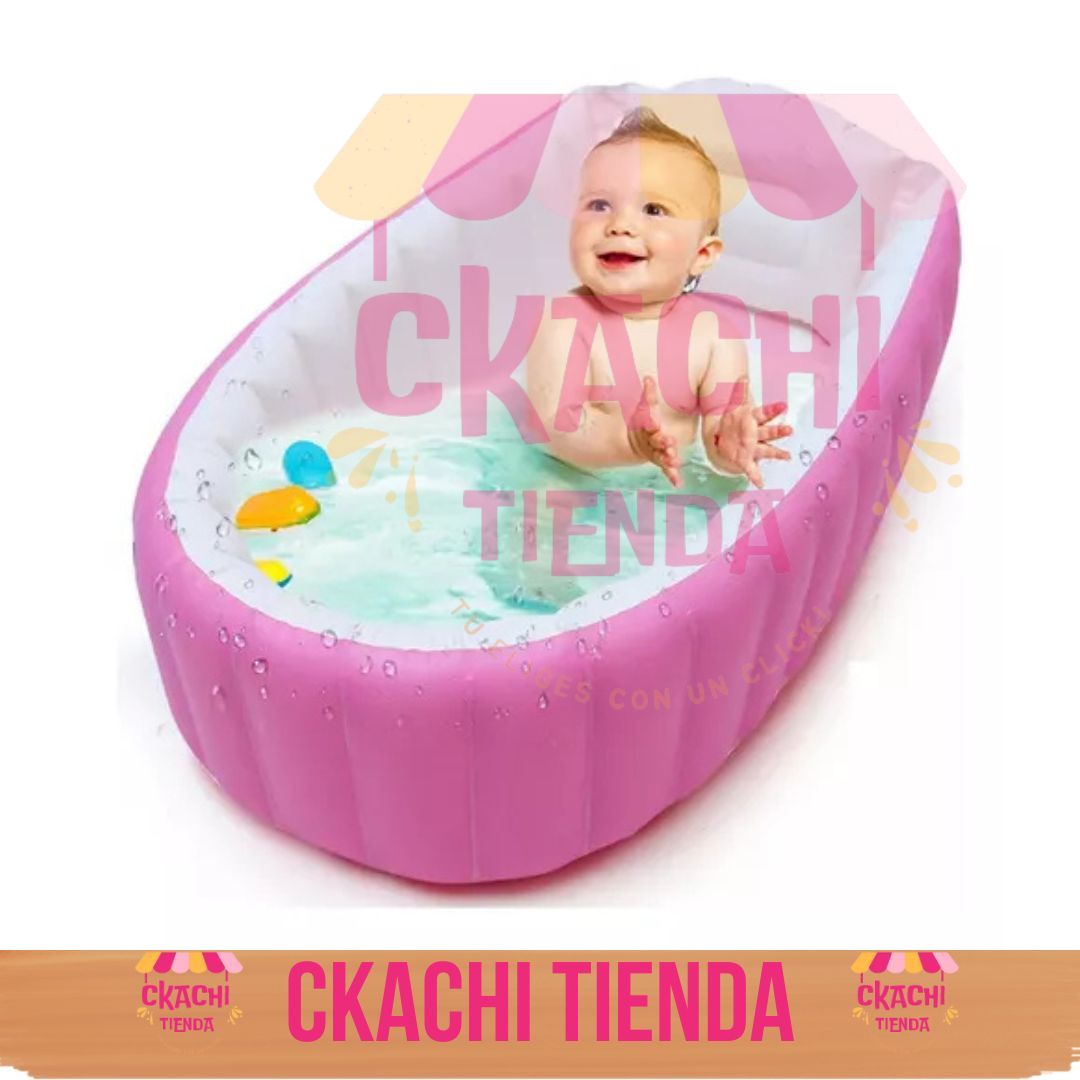 Bañera Inflable para Bebé 🤱🏽🧑🏽‍🍼🛁