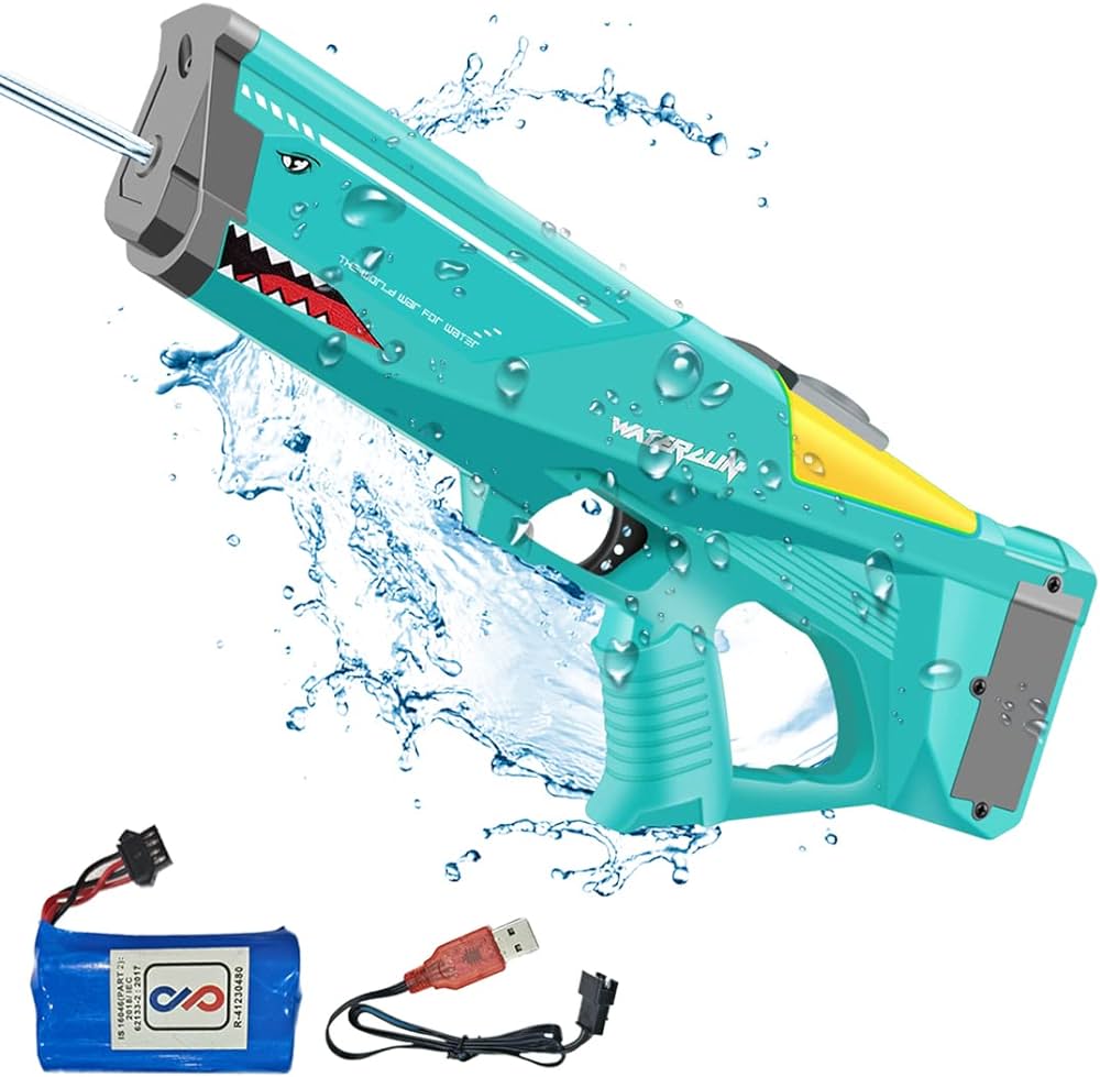 Pistola de Agua Eléctrica Blaster! 💦🔫💥