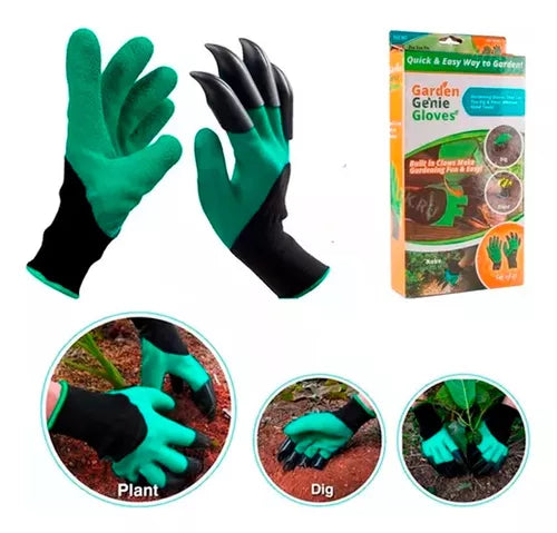 Guantes De Jardin Con Garras💅🏽