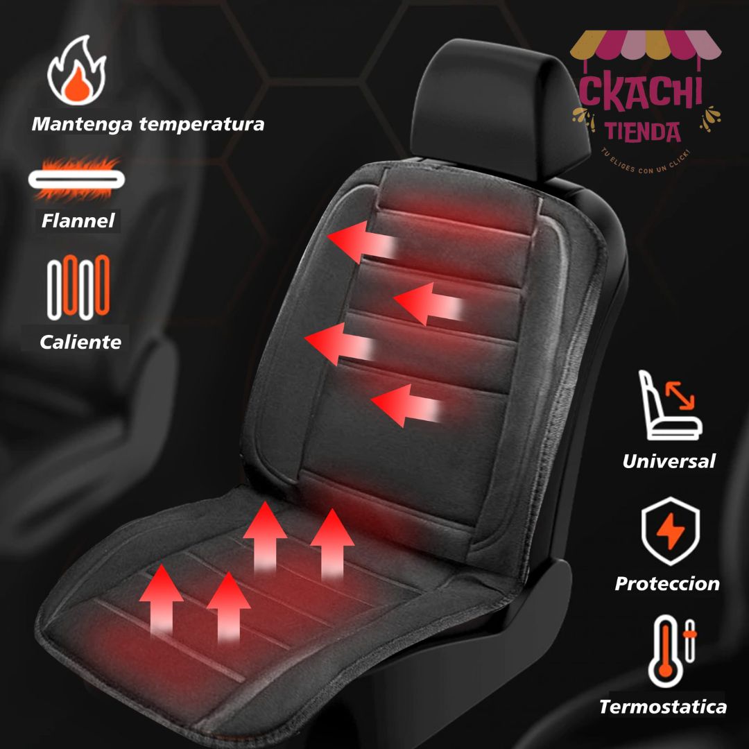 Funda Calefaccionable para Asiento de Auto! 🚗🔥