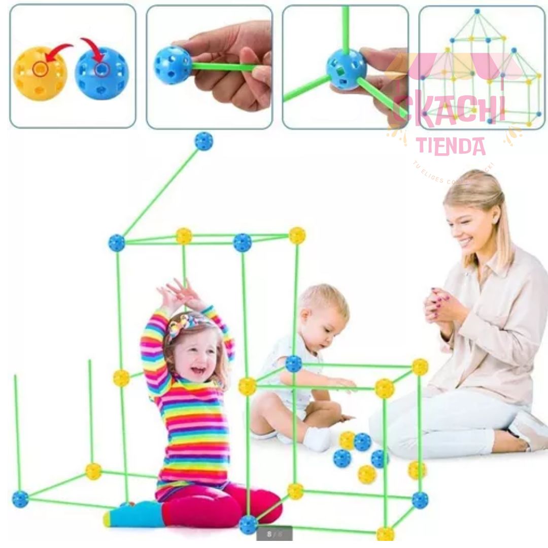 Kit de Construcción para Niños/Niñas 👧🏽👦🏽👨🏻‍👩🏽‍👧🏻‍👦🏻