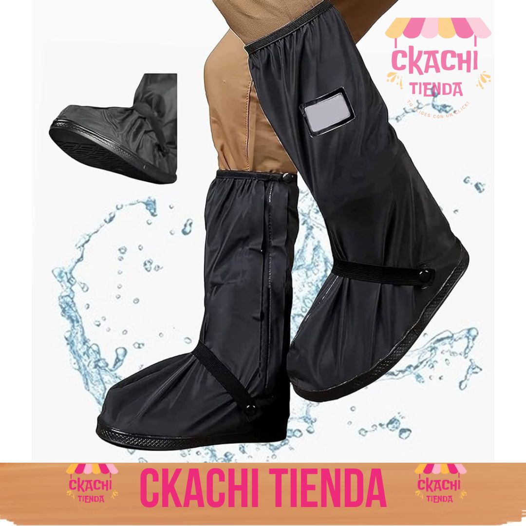 Cubrecalzado Impermeable con Suela Unisex! 🌧️👞