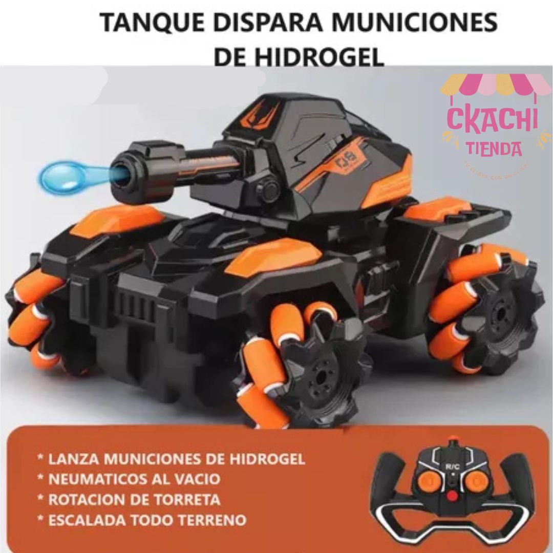 Auto Tanque Control Remoto Hidrogel 🏎️🛣️